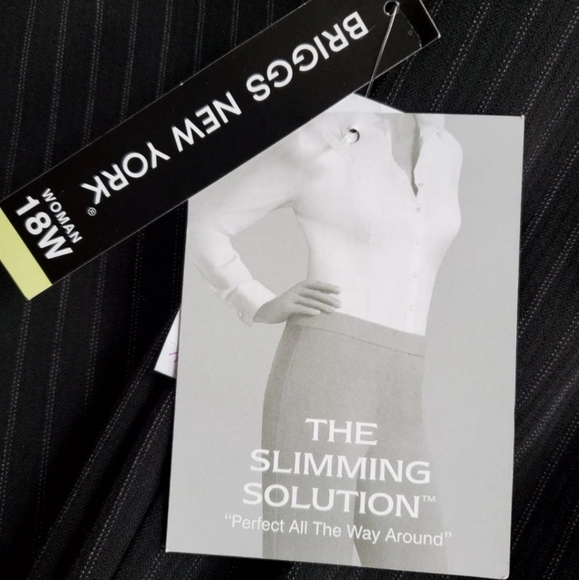 NWT- Briggs New York The Slimming Solution Pants - Picture 3 of 8